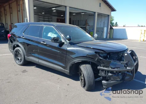 2024 Ford Police Interceptor from USA, damaged, VIN 1FM5K8AB9RGA49566